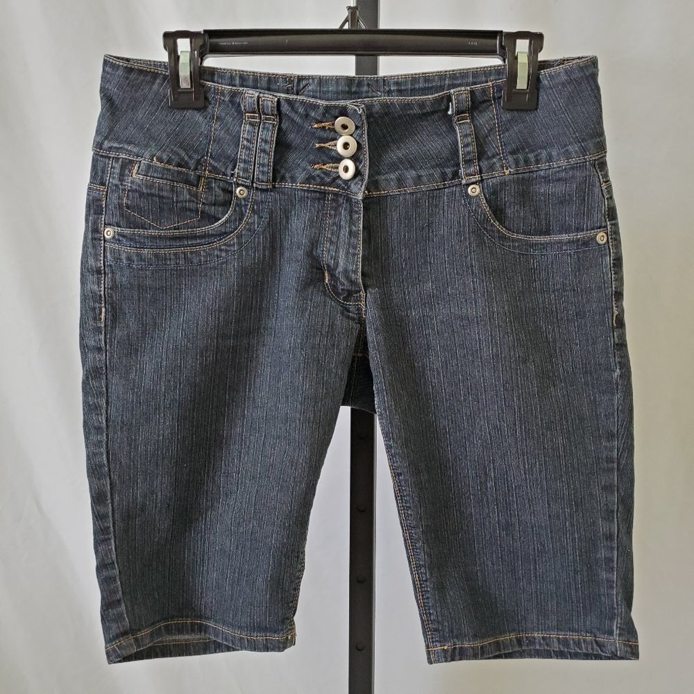 Farlow Dark Blue Jean Shorts